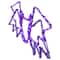23.5&#x22; LED Purple Bat 4 Function Halloween Window Silhouette